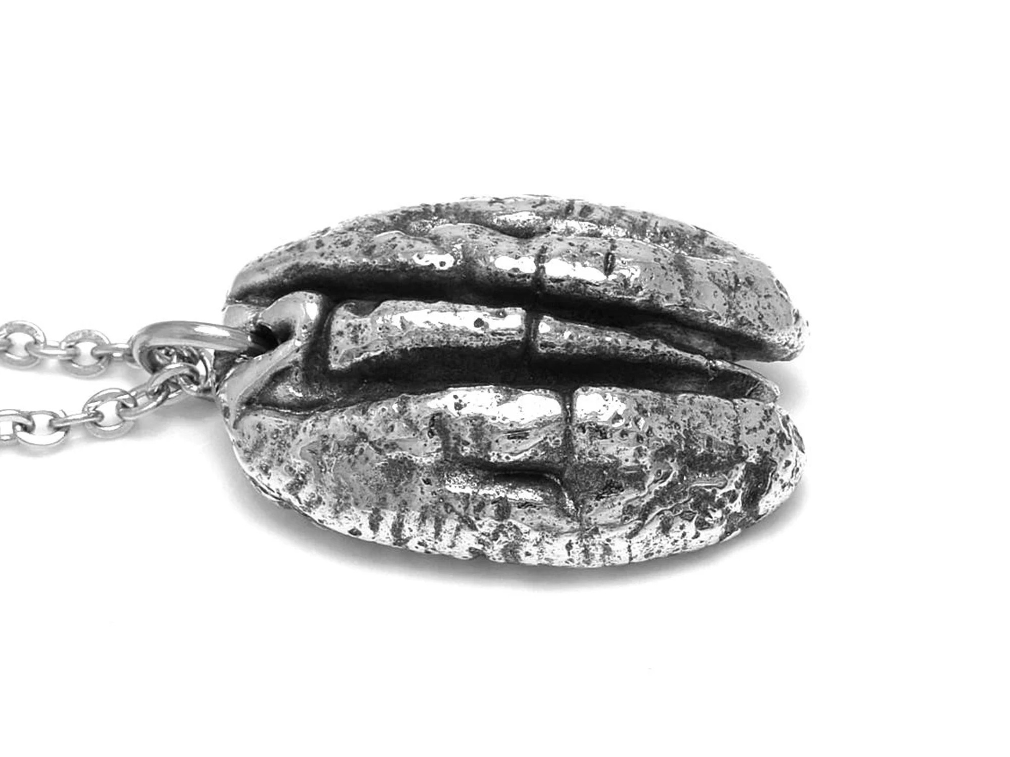 Pekannöt Halsband, Handgjort Nöt Smycke - 2
