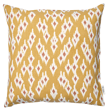 Kuddfodral Ikat Dimond Ockra 50x50cm