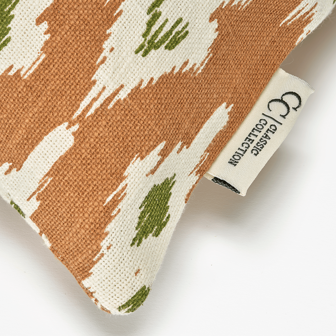 Kuddfodral Ikat Dimond Terrakotta 50x50cm - 2