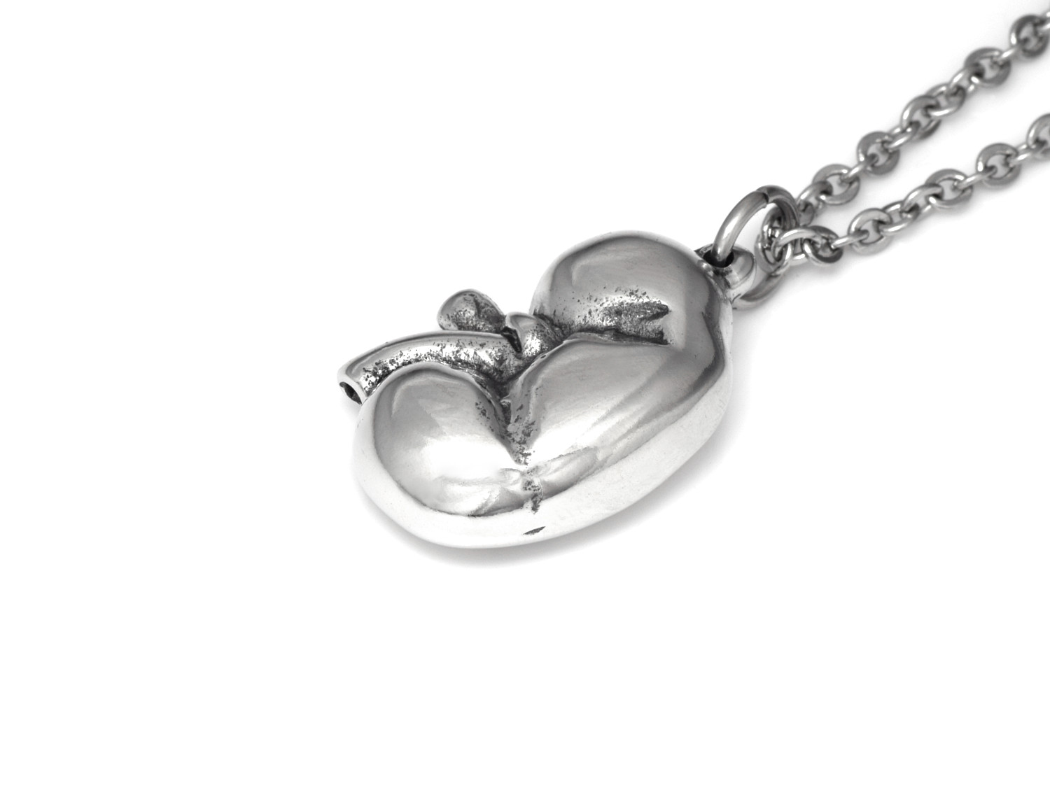 Anatomisk Njure Halsband, Handgjort Anatomi Smycke - 4