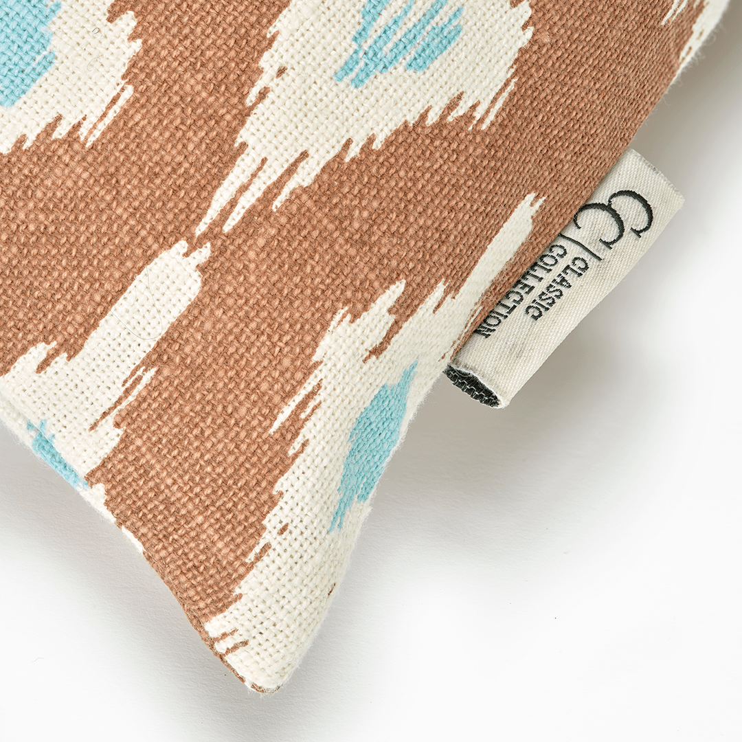 Kuddfodral Ikat Dimond Mocca 50x50cm - 2