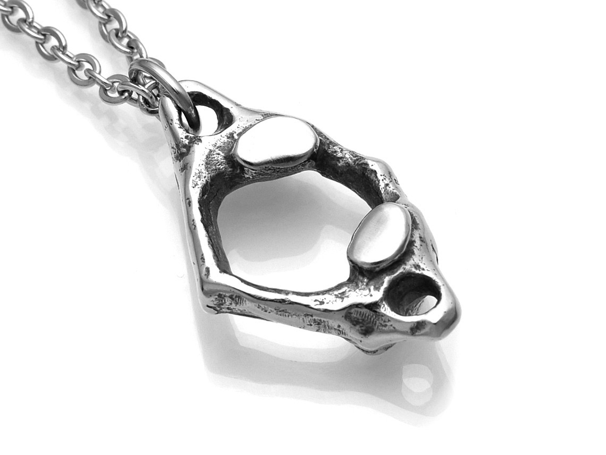 Anatomisk Atlas Nackkota Halsband, Handgjort Anatomi Smycke - 2