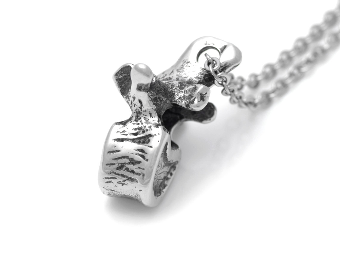 Anatomisk Ländkota Halsband, Handgjort Anatomi Smycke - 4