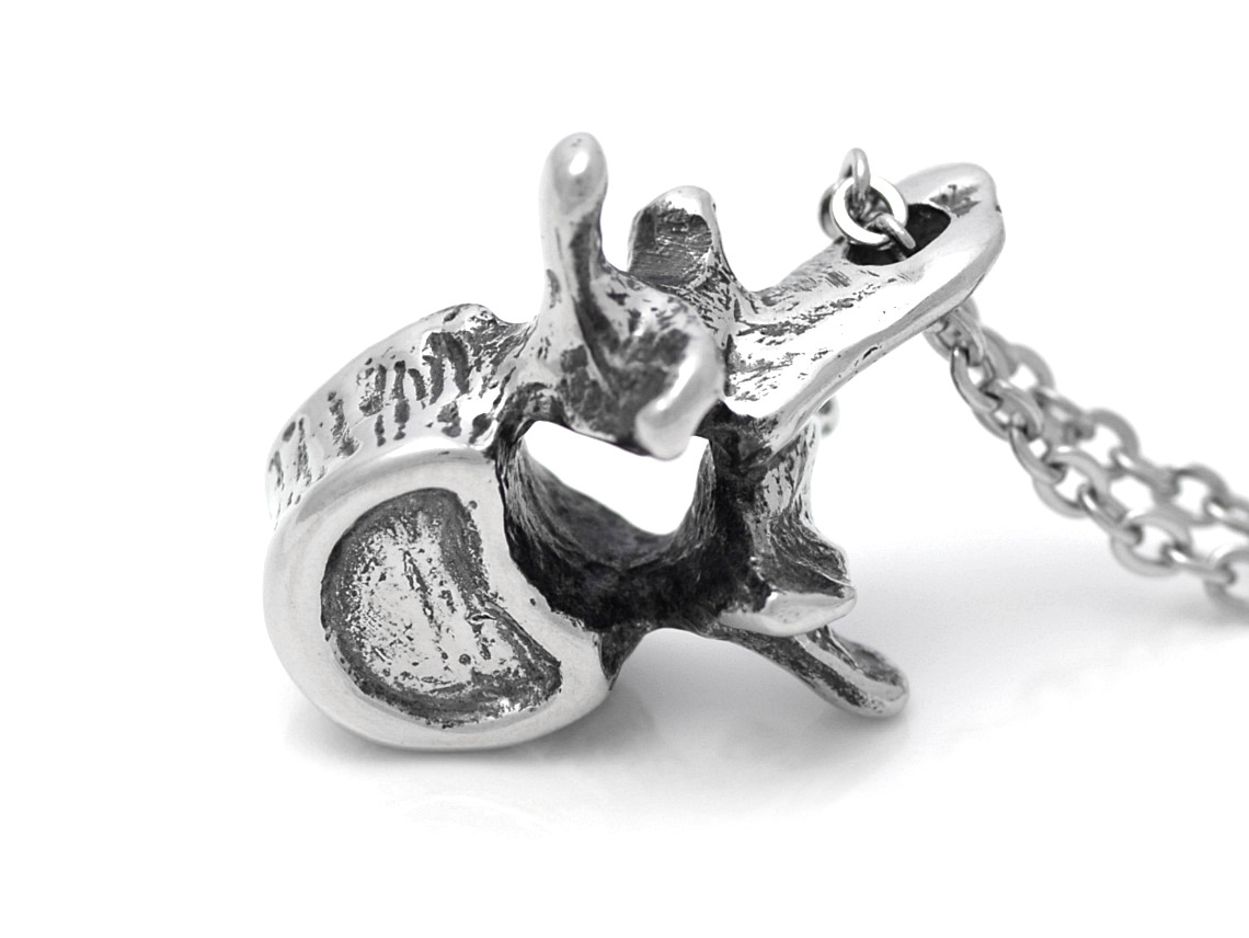 Anatomisk Ländkota Halsband, Handgjort Anatomi Smycke - 2