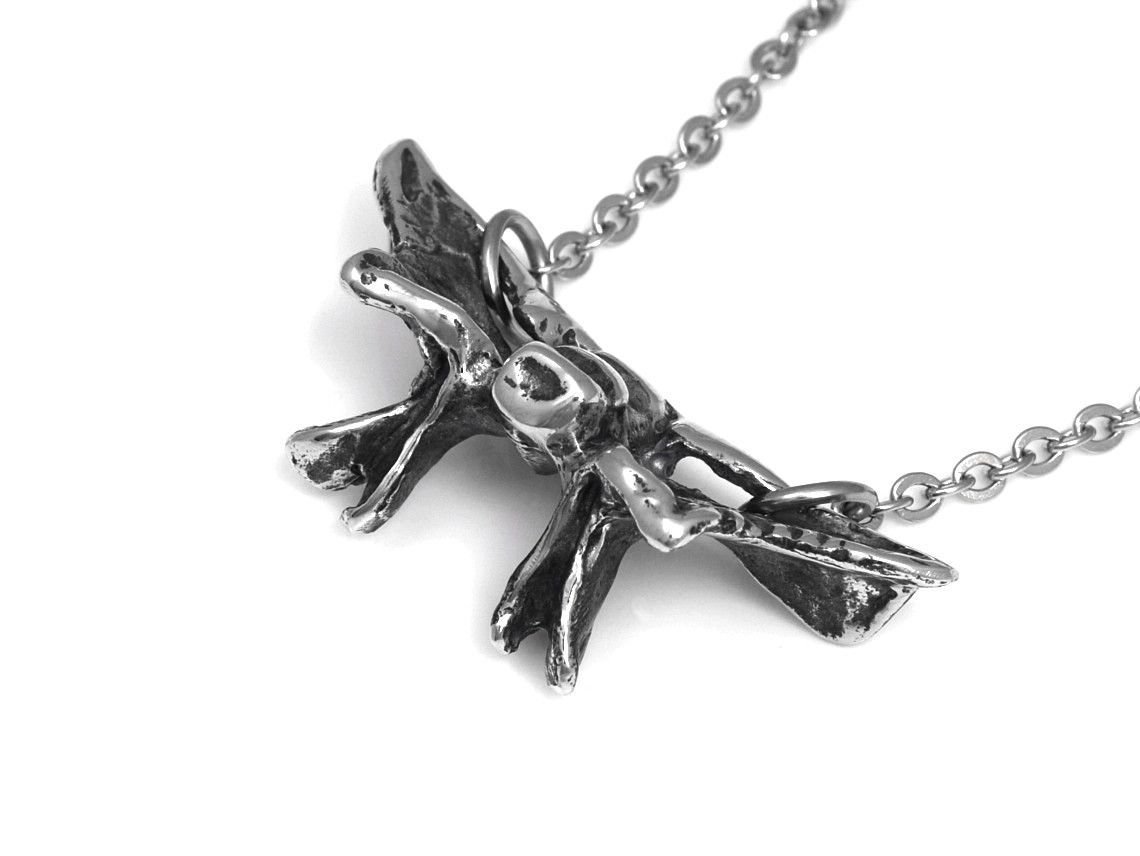 Anatomiskt Kilben Halsband, Handgjort Anatomi Smycke - 2