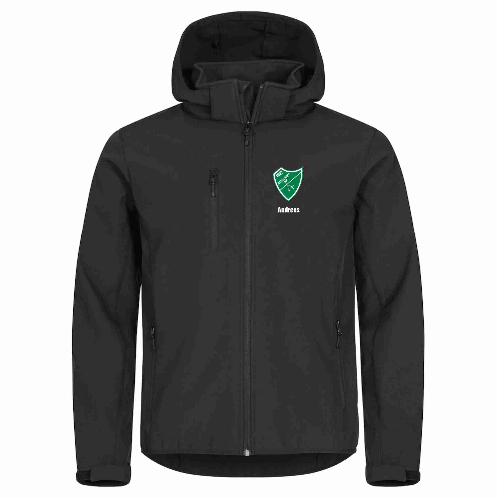 Jacka Classic softshell  Hasslarps bK  Bågskytte herr & dam