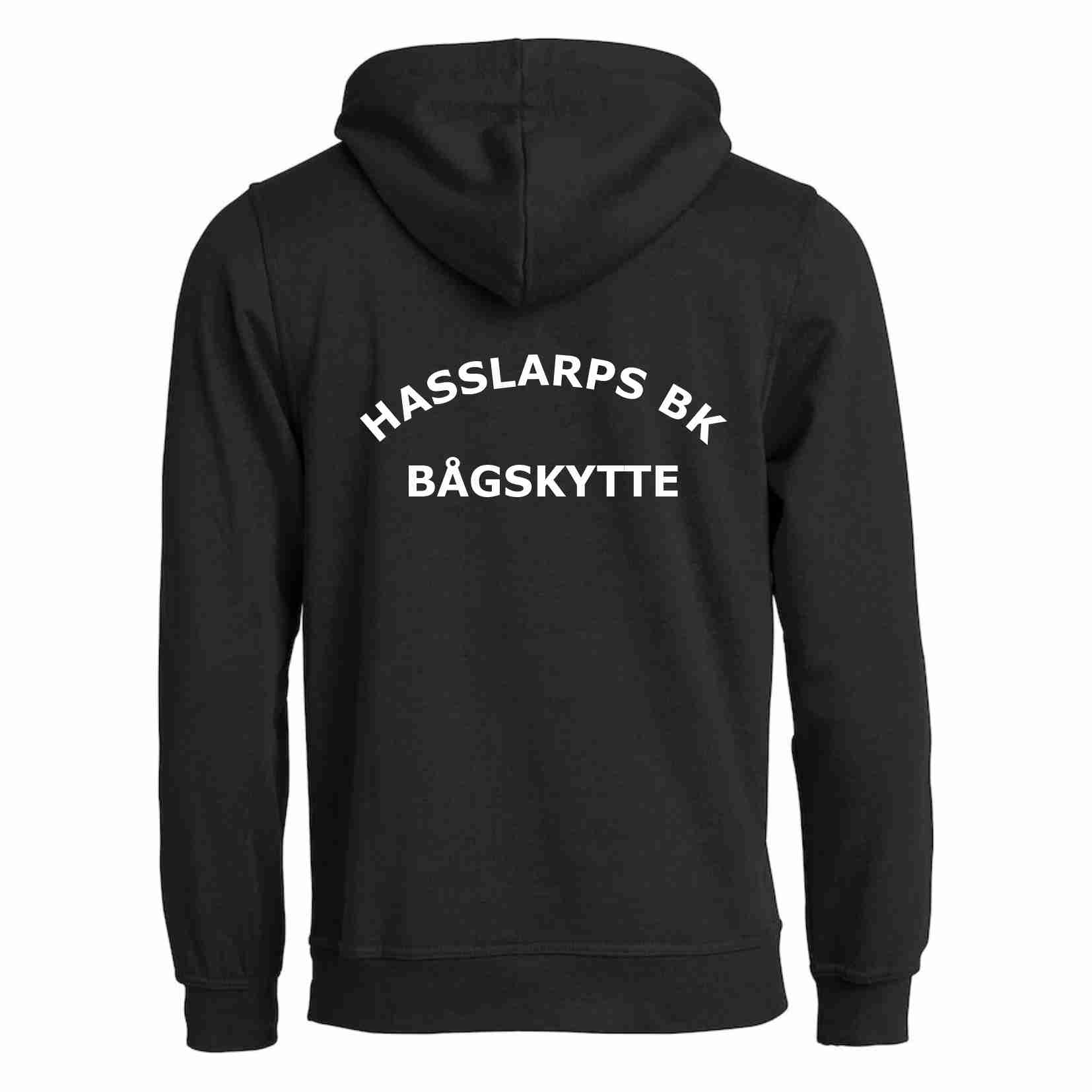 Hood Full Zip Basic  Hasslarps BK Bågskytte herr & dam - 2