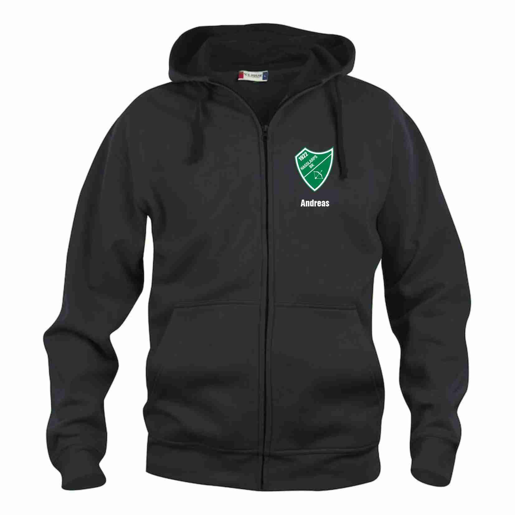 Hood Full Zip Basic  Hasslarps BK Bågskytte herr & dam