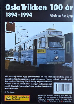 Oslo Trikken 100 år - 1894-1994  fascination  (DVD) TNF33