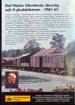 Daa-Västra Värmlands Järnväg och  Fryksdalsbanan 1961-62  (DVD) TNF10
