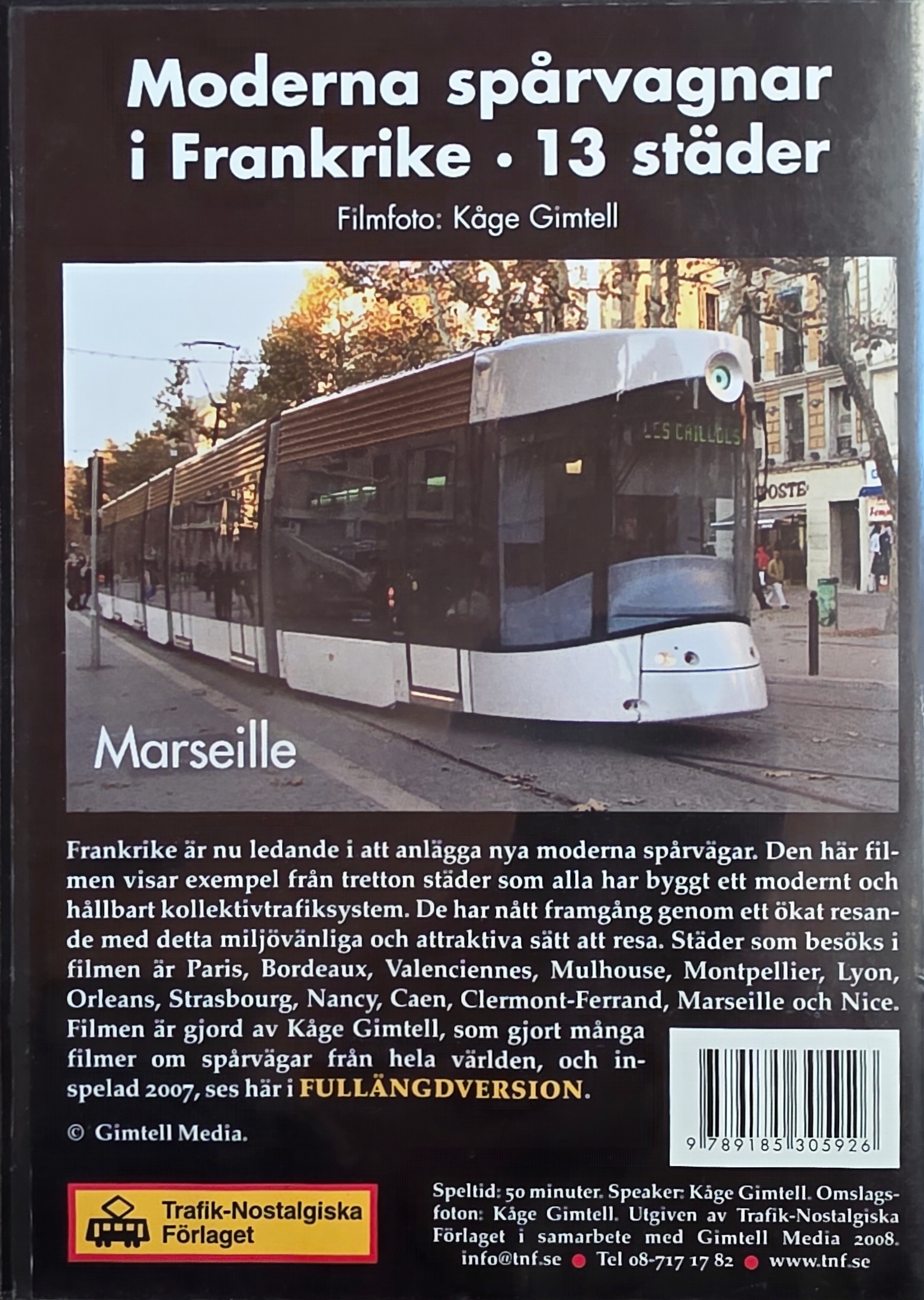 Moderne spårvagnar i Frankrike - 13 städer (DVD) TNF23 - 2