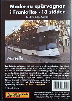 Moderne spårvagnar i Frankrike - 13 städer (DVD) TNF23