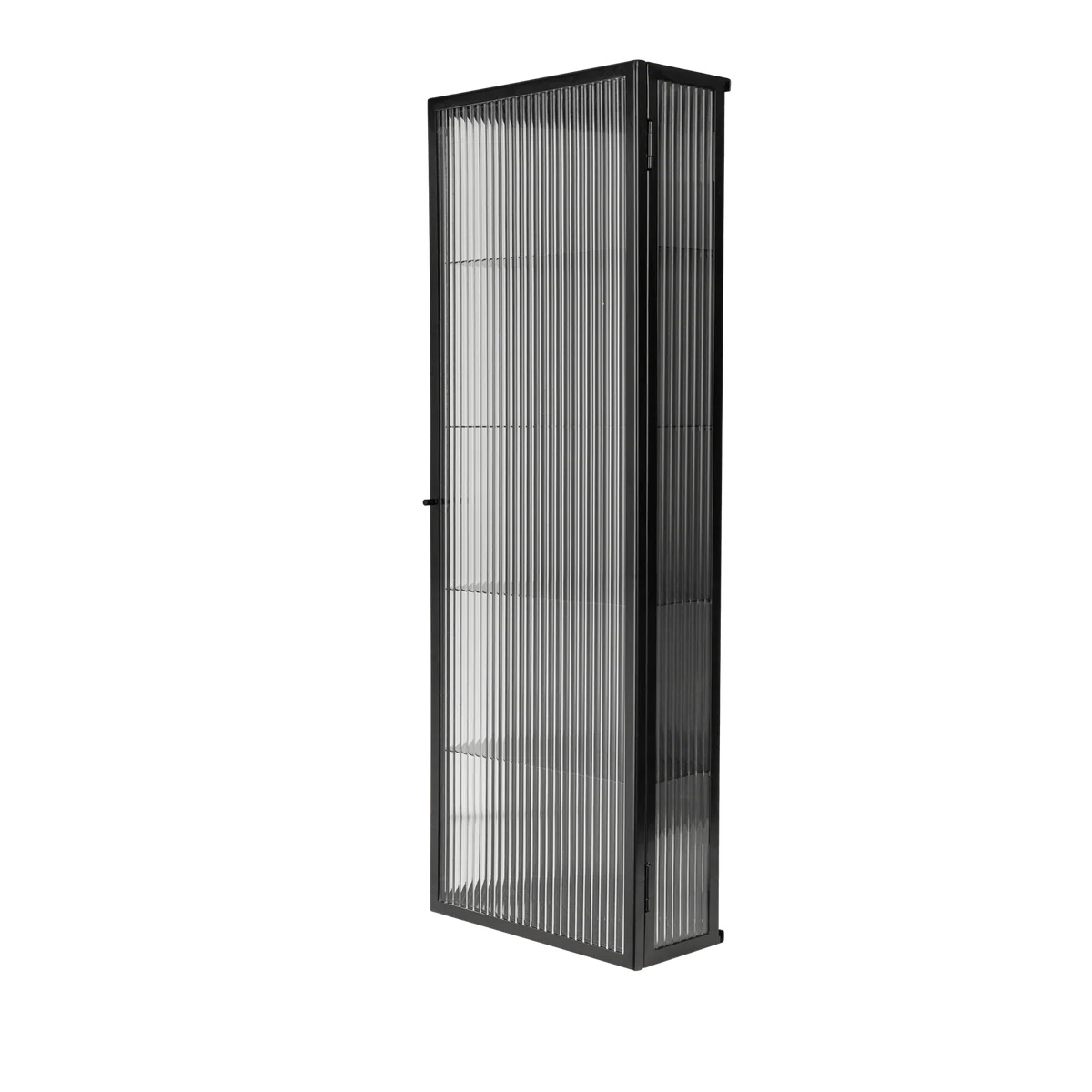 Haze Wall Cabinet Tall Black Ferm Living