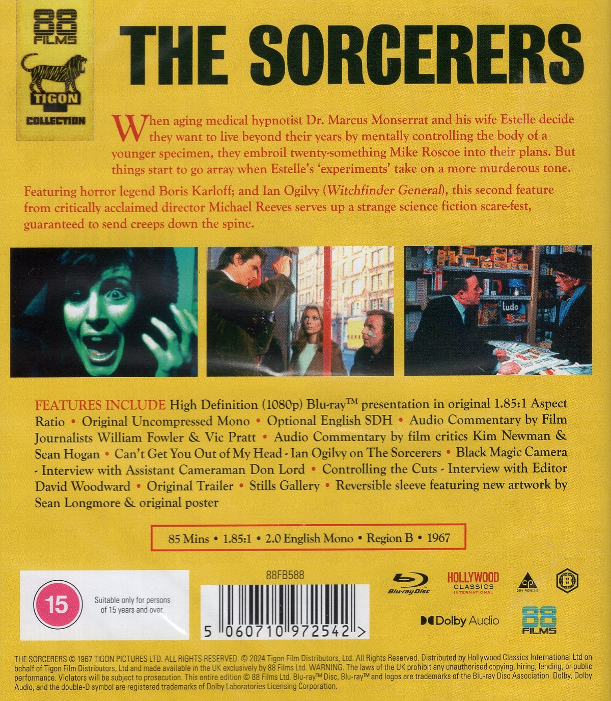 The Sorcerers (ej svensk text) (Blu-ray) - 2
