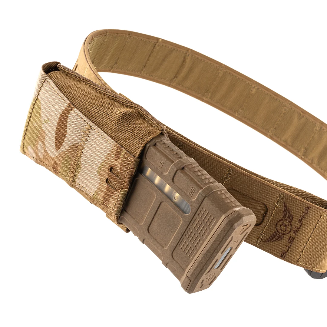 Blue Alpha  Horizontal 556  Rifle Magazine Pouch - 3