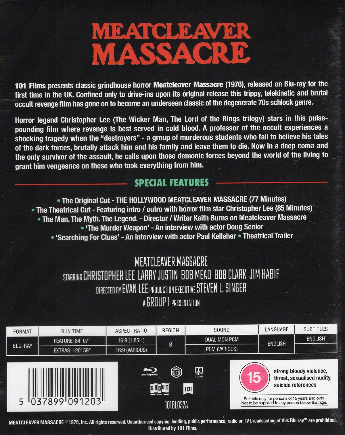 Meatcleaver Massascre (ej svensk text) (Blu-ray) - 2