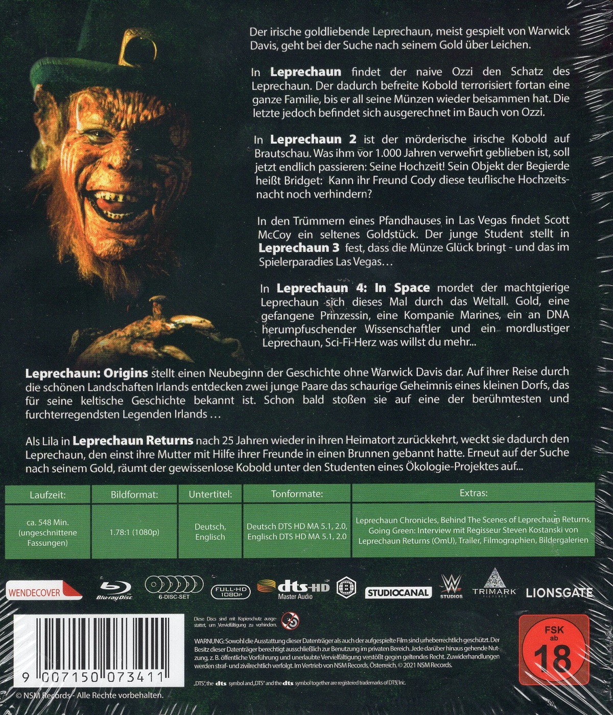 Leprechaun Collection (ej svensk text) (Blu-ray) - 2