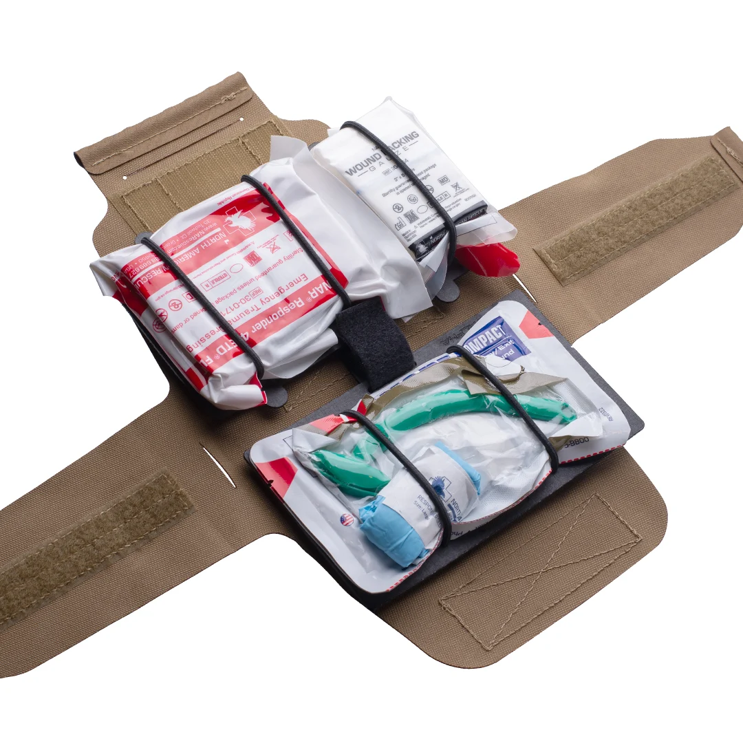 Blue alpha Medical Pouch side pull - 5