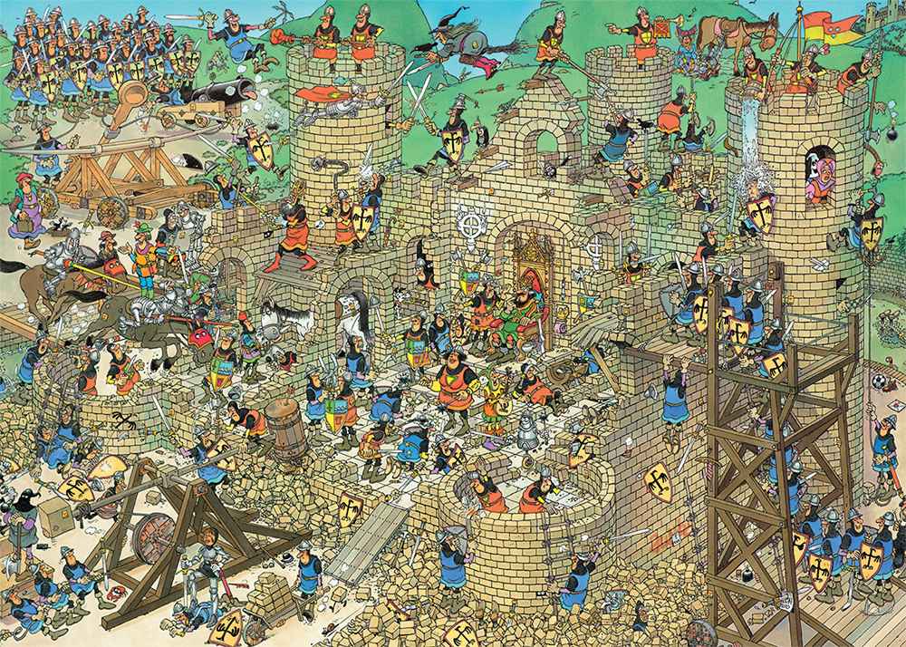 Castle Conflict, 1000 Bitar, JVH Jumbo