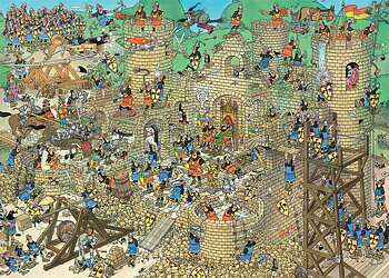 Castle Conflict, 1000 Bitar, JVH Jumbo