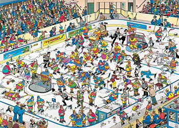 Ice Hockey, 1000 Bitar, JVH Jumbo