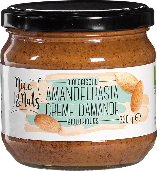 Ekologiskt mandelsmör Nice & Nuts 330g