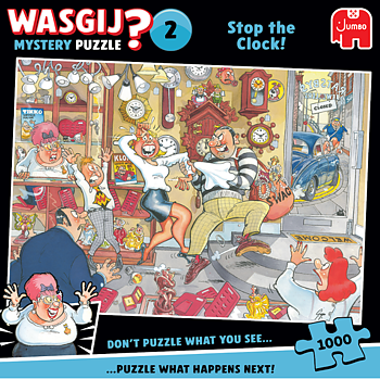 Wasgij Mystery  #2 Stop the Clock! 1000 bitar Jumbo