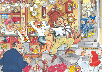 Wasgij Mystery  #2 Stop the Clock! 1000 bitar Jumbo