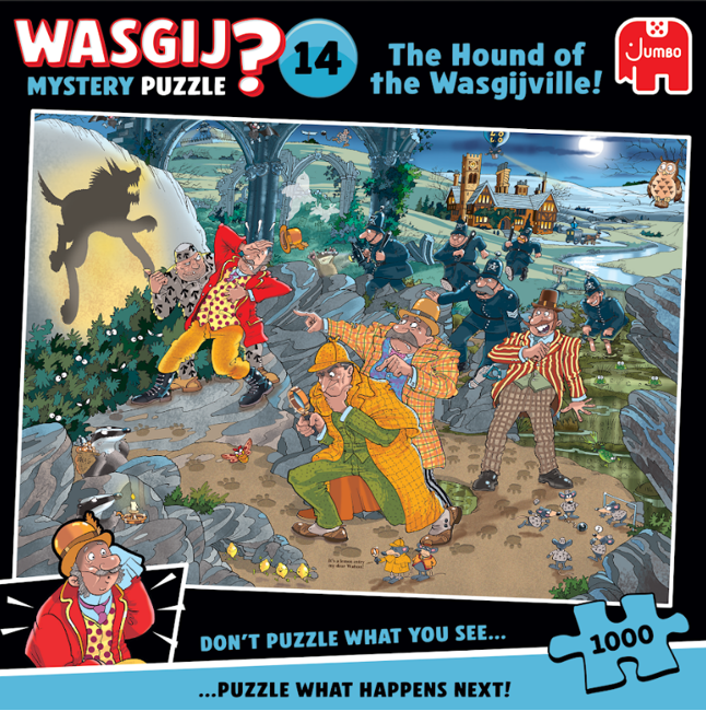 Wasgij Mystery  #14 The Hound of the Wasgijville! 1000 bitar Jumbo - 2