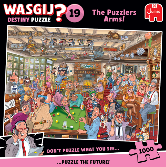 Wasgij Destiny  #19 The Puzzlers Arms! 1000 Bitar Jumbo - 2