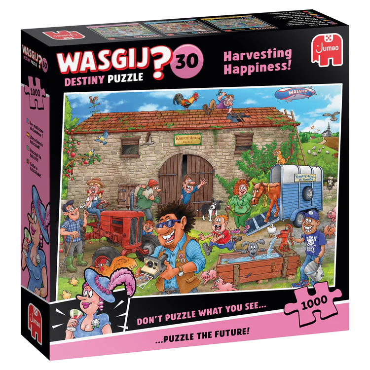 Wasgij Destiny  #30 Harvesting Happiness! 1000 Bitar Jumbo - 2