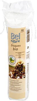 Ekologiska bomullsrondeller Bel Nature 70g