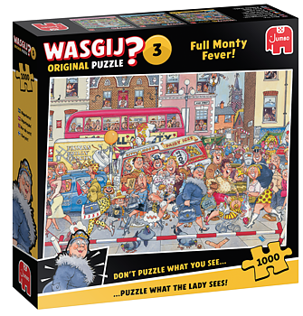 Wasgij Original #3 Full Monty Fever!  1000 Bitar Jumbo