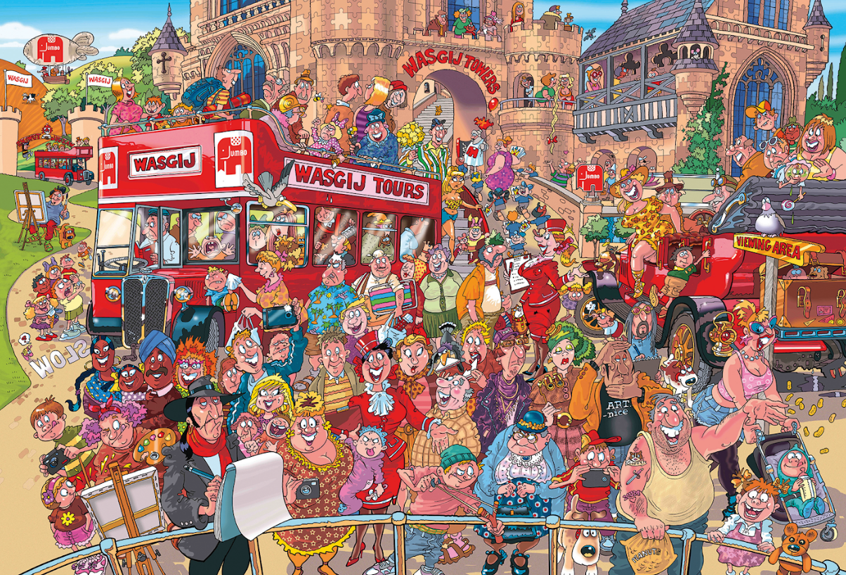 Wasgij Original #22 Wasgij Studio Tour!  1000 Bitar Jumbo