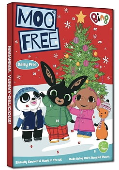 vegansk adventskalender choklad bing moo free