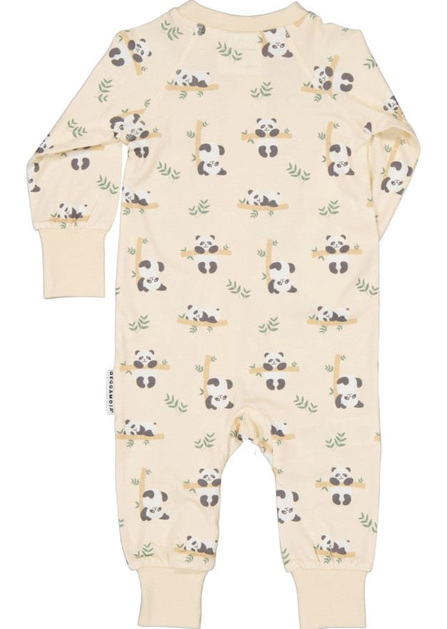 Geggamoja Pyjamas Bambu Panda beige - 2