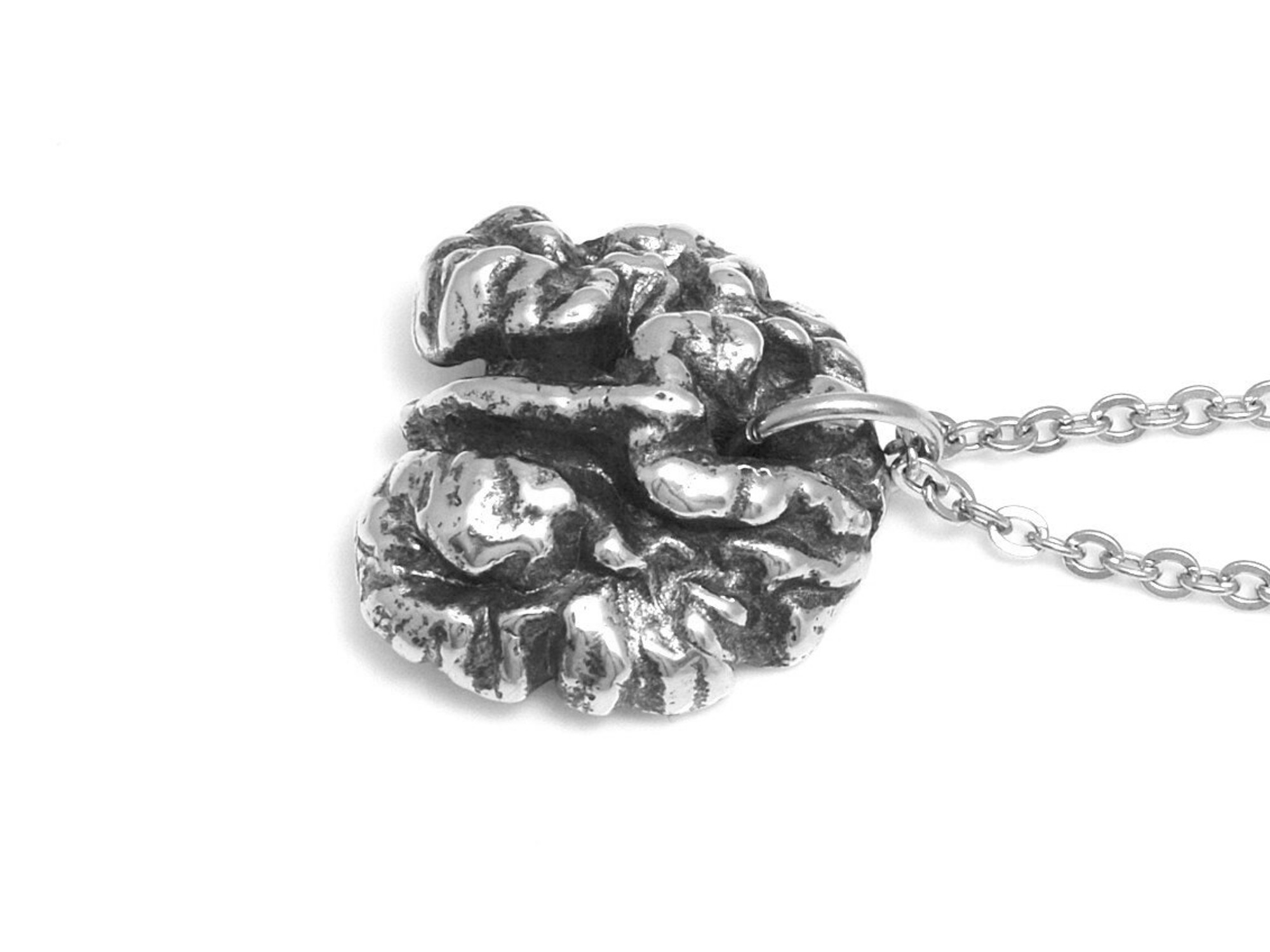 Valnöt Halsband, Handgjort Nöt Smycke - 3
