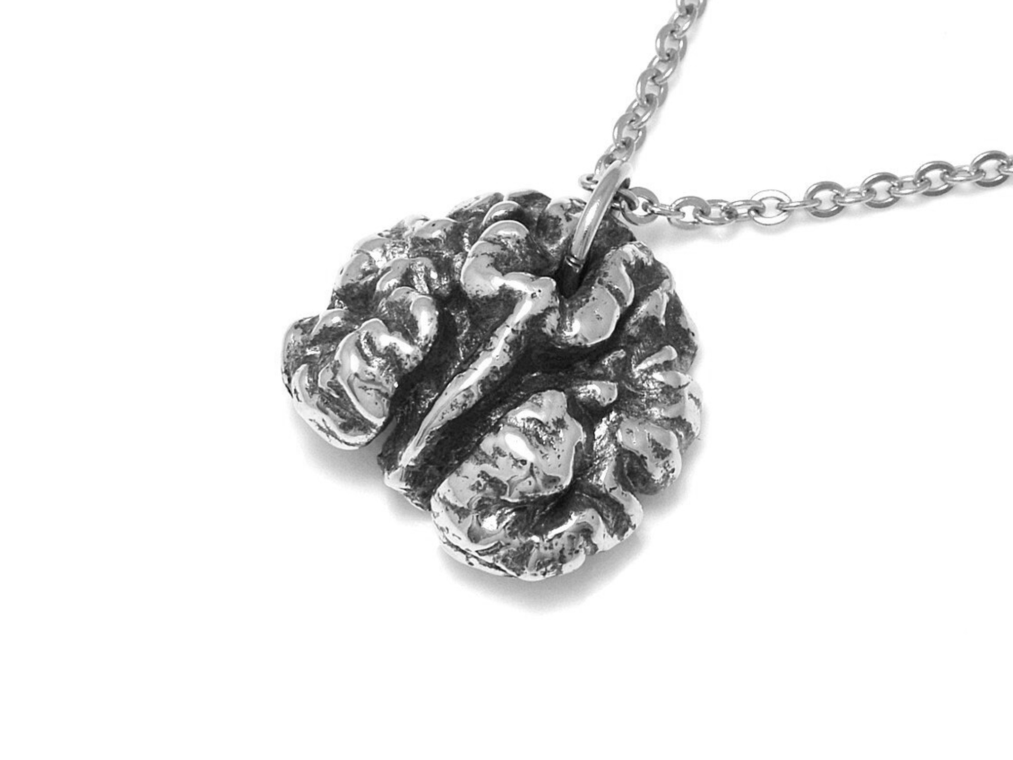 Valnöt Halsband, Handgjort Nöt Smycke - 2