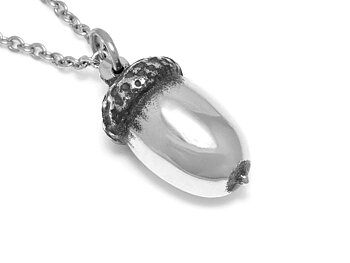 Ekollon Halsband, Handgjort Natur Smycke
