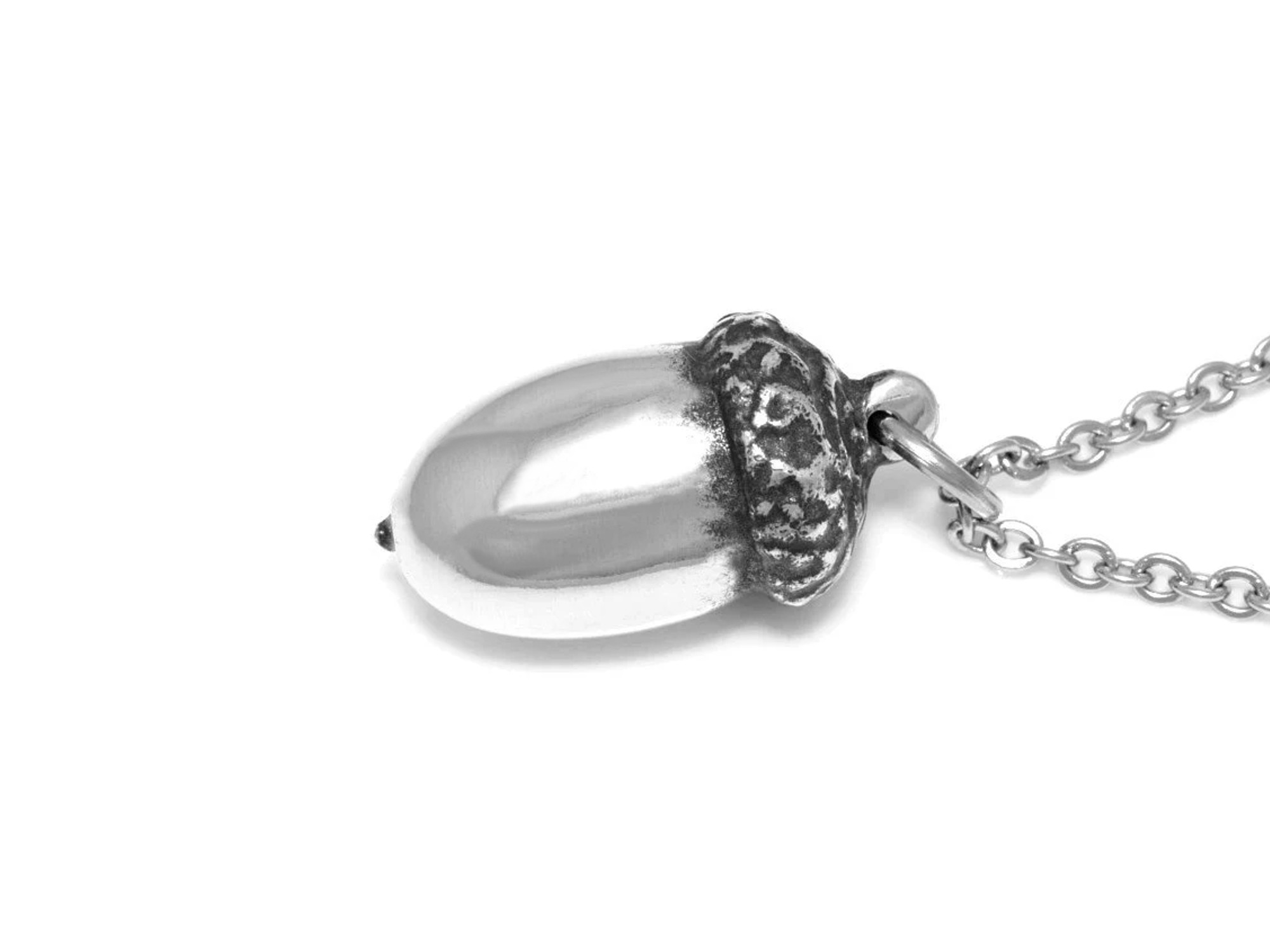 Ekollon Halsband, Handgjort Natur Smycke - 2