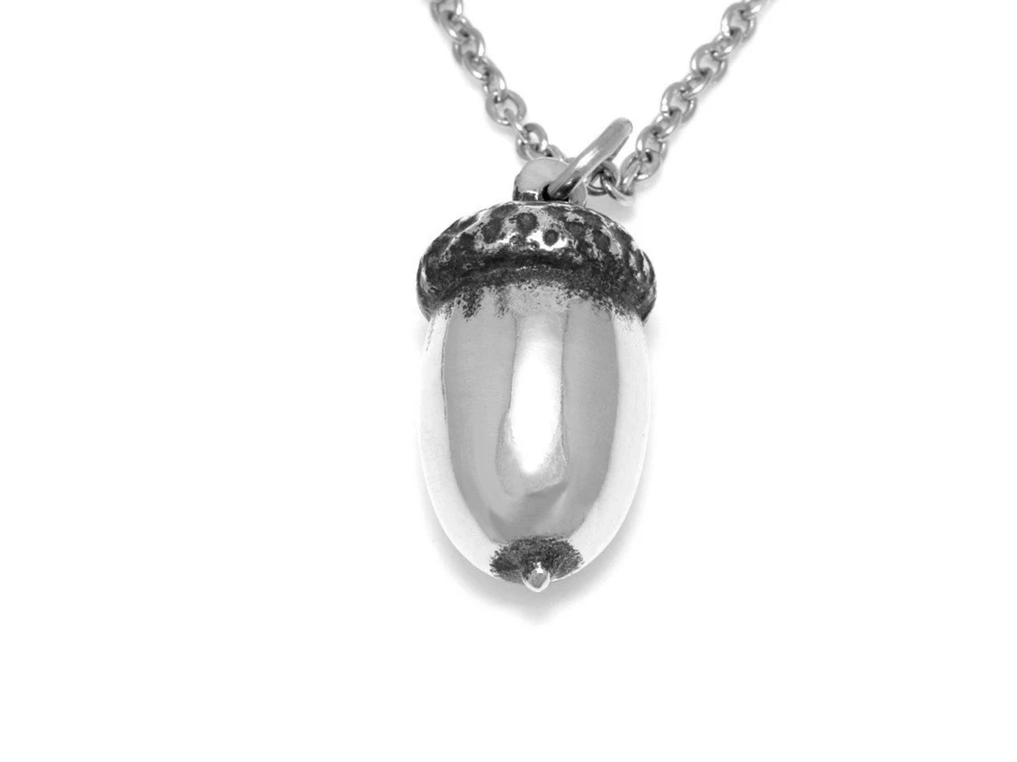 Ekollon Halsband, Handgjort Natur Smycke - 3