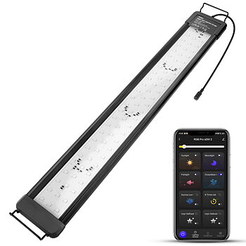 Hygger HG028 - Akvariebelysning Bluetooth LED RGB