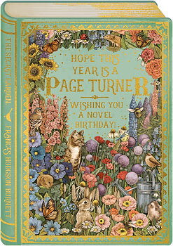 Storybook Collection : Birthday Edition Hope this Year is a Page Turner Wishing you a Novel Birthday - Kort med kuvert