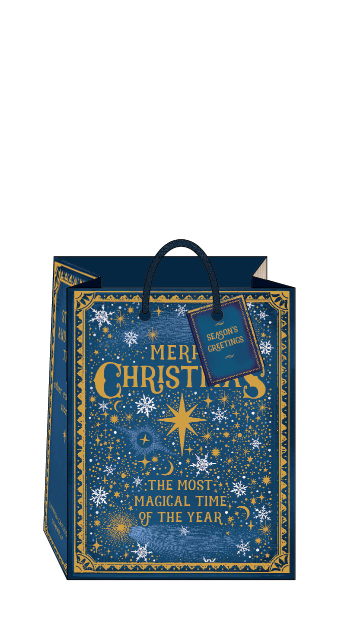 Storybook Collection : Christmas Edition Happy Christmas The Most Magical time of the Year - Presentpåse Medium