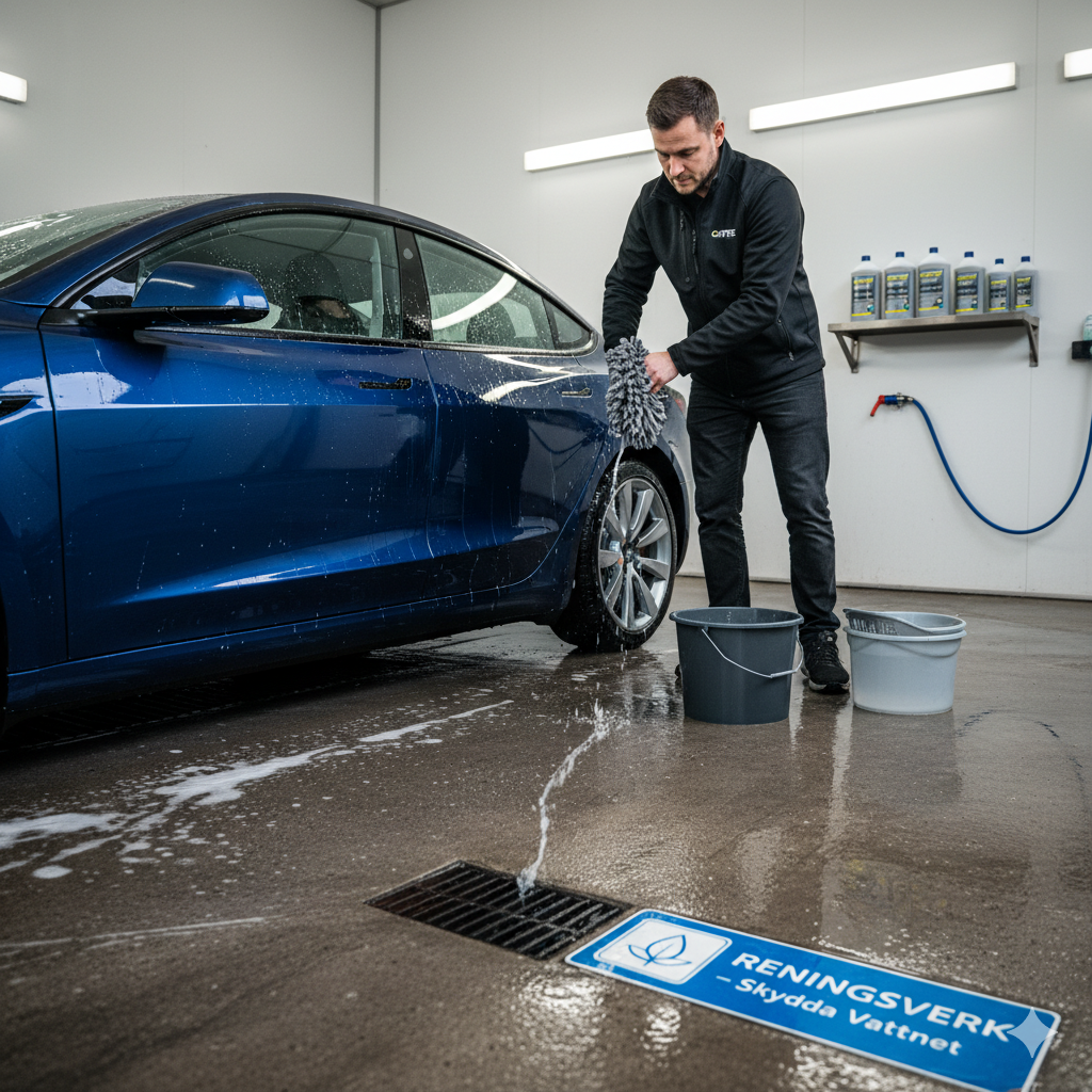 STOPP: Får Du Verkligen Tvätta Bilen på Gatan? Miljöriskerna & Lagen