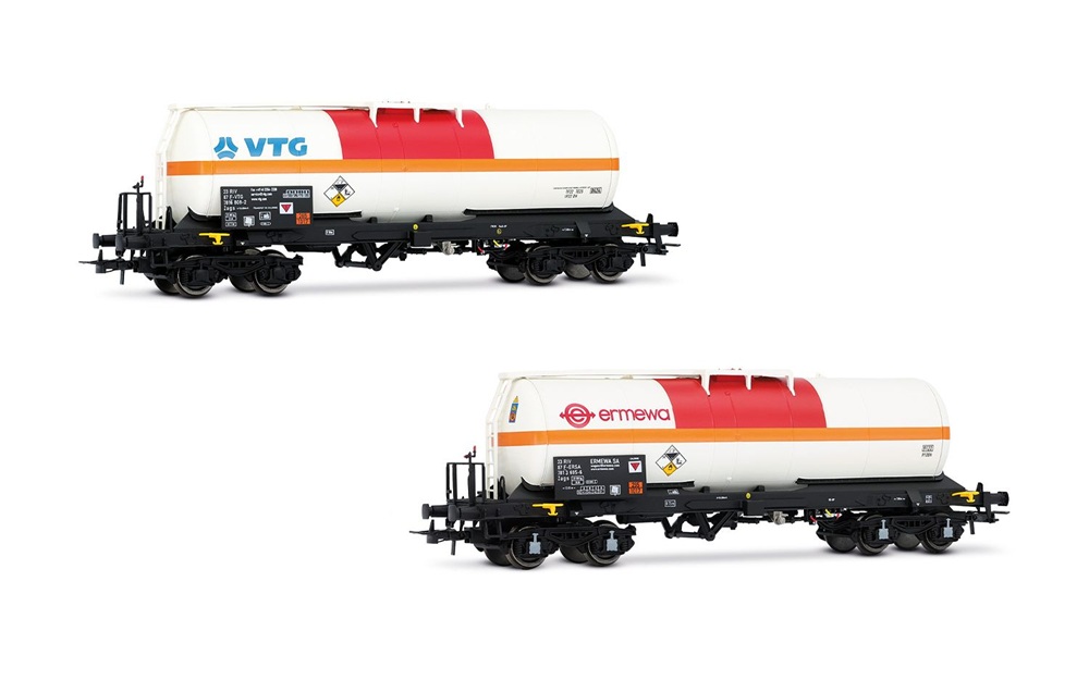 Vagnset 2x Zas VTG/ermewa, SNCF Ep VI