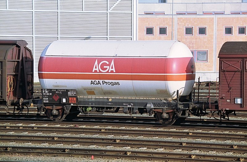 Vagnset 2x gasvagn 'AGA Progas', SNCF - 2