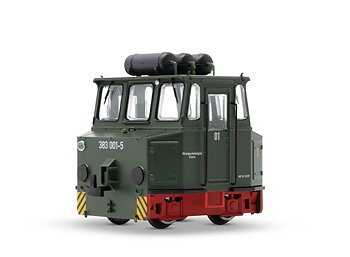 Akku-lok ASF 383 001-5, grön, DB AG, Ep V
