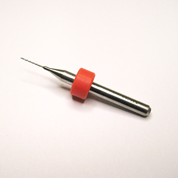Miniborr 0,4 mm av volframstål (röd)