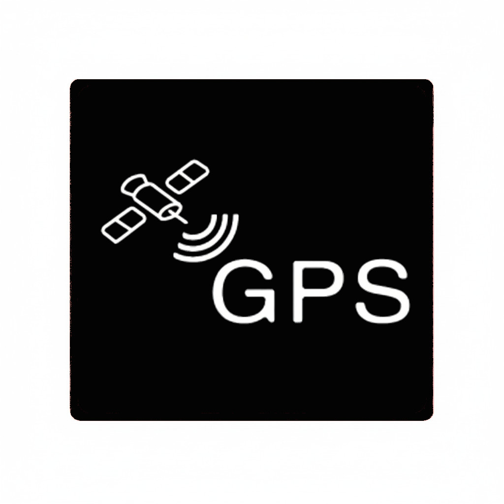 GPS-dekal med satellitsymbol - 5